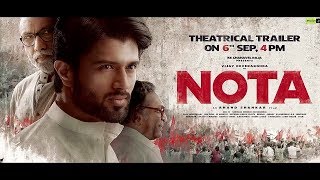 Vijay Devarakonda NOTA Official Trailer on September 6 ##