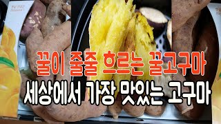 고구마에서 꿀이 줄줄 흘러요~ 세상에서 제일 맛있는 꿀고구마 강추