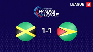 Concacaf Nations League | Highlights - Jamaica 1-1 Guyana