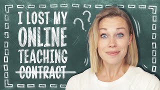 I lost my online teaching contract with VipKid \u0026 here is what happened