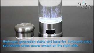 H2plus｜Portable, rechargeable Hydrogen water generator