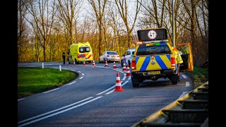 Bestuurder verliest macht over het stuur na uitwijken van wild