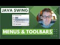 Swing JMenu and JToolbar