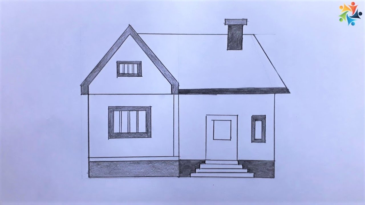 House Drawing And Pencil At Deborah Mcgee Blog