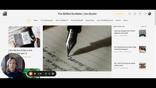 How to Substack: Your welcome email - The Skillful Scribbler | Jen Baxter