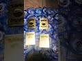 4  Legendary Pokemon Golden C Cards