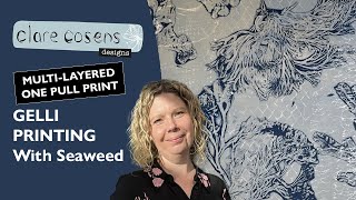 Discover the Magic of Gelli Printing with Seaweed: Create Stunning Art from Nature!