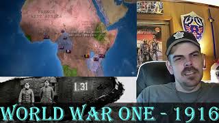 World War One - 1916 (Epic HistoryTV) REACTION
