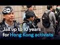 Hong Kong's high court jails 45 pro-democracy activists | DW News