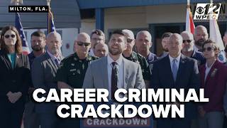 Career criminal crackdown at Santa Rosa Correctional Institution