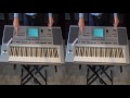 korg pa 50 professional arranger synth performing house music in full hd 3d