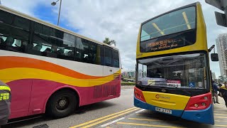 ［免費搭車￼］MTR港鐵免費接駁巴士 TKL3（寶琳站￼→ 調景嶺￼站）無剪接 下層展望