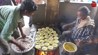 Pesarattu | Moong Dhal dosa | Subbarao special pesarattu | kakinada  street food