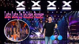 Another Pinoy Naka Tangap Ng Golden Buzzer AGT | Lato Lato Talent #latolato