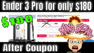 Get an Ender 3 Pro shipped to your door for $180 | Lowest I have seen!