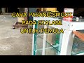 CARA PASANG SPIGOT UNTUK ETALASE