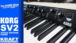 NAMM 2020 - Korg SV2 Stage Vintage Piano