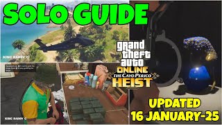 *UPDATED 2025* SOLO ELITE Cayo Perico Heist Guide GTA 5 Online | Panther Statue | Full Bag Loot