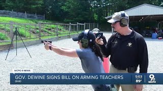 Governor Mike DeWine signs bill on arming teachers with decreased training