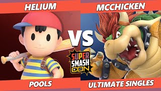 SSC Fall Fest - Helium (Ness) Vs. McChicken (Bowser) SSBU Ultimate Tournament