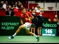 Pablo Carreno Busta hits a 'tweener lob!