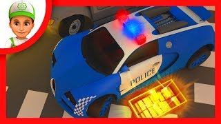 Police Chases. Police cars chase bandit episode - 2. Monster machines