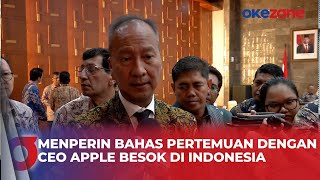 CEO Apple Kunjungi Indonesia, Menperin Harap Ada Pengembangan Investasi dari Raksasa Teknologi Dunia