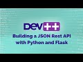 Building a JSON REST API with Python and Flask