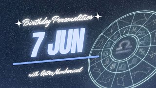 7 June Zodiac Horoscope: Birthday Personality & Traits Revealed