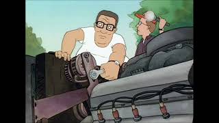 Dale Helps Fix Hank's Truck - King of the Hill