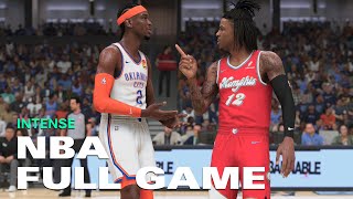 OKLAHOMA CITY THUNDER vs MEMPHIS GRIZZLIES  GAMEPLAY PS5 { 4K ULTRA HD }