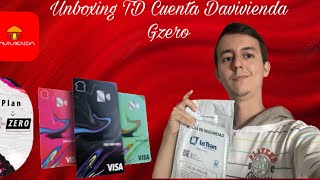 UNBOXING TD CUENTA DAVIVIENDA GZERO| Wall