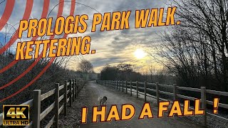 Prologis Park Walk Kettering | Beautiful Walk | I Had A Fall !