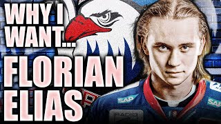 Why I Want: Florian Elias - From Mannheim Of The DEL… (2021 NHL Entry Top Draft Prospects News)