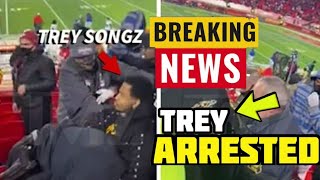 NFL Chiefs vs Bills AFC Champ game.  Fans fight Trey Songz. Trey Songz stole his girl