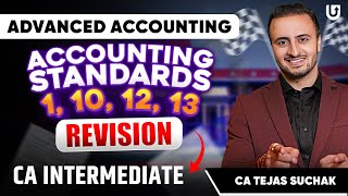 Accounting Standards | Ultimate Marathon | Part 1 | CA Inter Nov 23 | CA Tejas Suchak