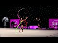 Lala Kramarenko – Ribbon – 2020 Miss Valentine Grand Prix (Training Highlight)