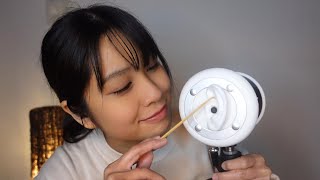 ASMR 耳介耳かきやってみました☺️体力回復にどうぞ✨