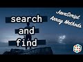 Searching through JavaScript (ES6) Arrays