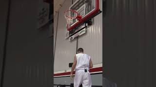 Tap Back Underneath the Hoop Basketball Drill