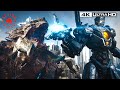 MEGA Kaiju VS Jaegers | Pacific Rim Uprising 4k HDR