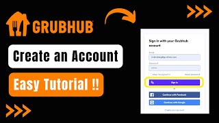 Login Grubhub - How to Apply for Grubhub - Sign Up Grubhub App !