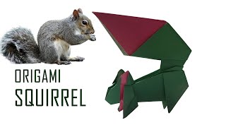 How to Make Easy Origami Squirrel - DIY Tutorial