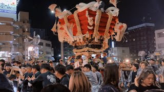 石津太神社秋祭2023本宮 駅前ロータリー -石津川向ふとん太鼓- | 令和5年10月7日