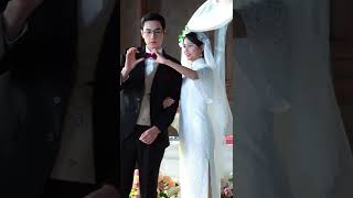 Behind the scenes of #HuYitian ＆ #YukeeChen 's wedding #SeeYouAgain #iQIYI