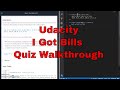 Udacity - I Got Bills Quiz Walkthrough - JavaScript