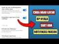 CARA AGAR LAYAR HP MENYALA SAAT NOTIFIKASI MASUK