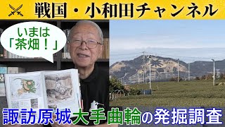 【続日本100名城】「諏訪原城」大手曲輪の発掘調査【丸馬出】