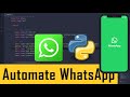 Python Projects || Automate WhatsApp message 🔥 || Learn Python