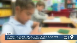 Lawsuit against dual language programs